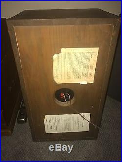 Acoustic Research AR-5 Speakers (Rare)
