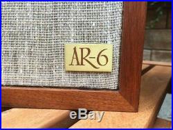 Acoustic Research AR-6 Bookshelf 2 Way Speakers