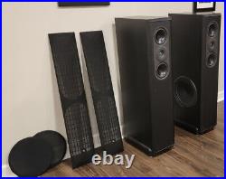 Acoustic Research AR-7 High Res Tower Speakers, AR2C Center and S112PS Sub
