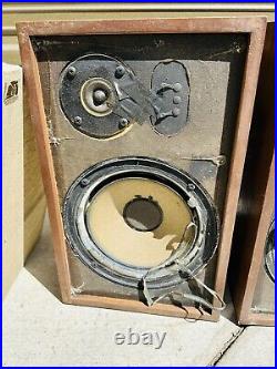 Acoustic Research AR 7 Speakers Vintage Parts