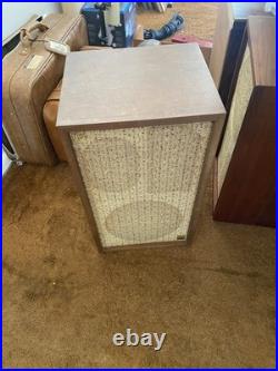 Acoustic Research AR-7 Vintage Hi-Fi Speakers with Loose Veneer
