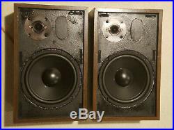 Acoustic Research AR-7 speakers Beautiful Vintage Speakers FULLY RESTORED