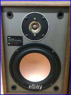 Acoustic Research AR-8B speaker pair -tested/working. Read full description