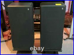 Acoustic Research AR 93Q Floor Standing Speakers, 1 Pair with 7 Stands Used
