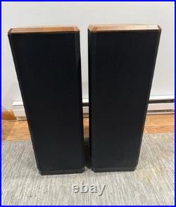 Acoustic Research AR 94Sx Floor Standing Speakers Pair Vintage Teledyne Era