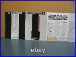 Acoustic Research AR-9 / Adcom GFA-5800 Complete Vintage Stereo System Documen