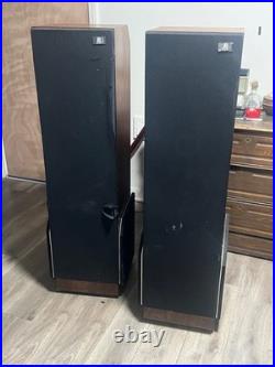 Acoustic Research AR-9 Speakers Legendary Vintage Towers Complete Pair