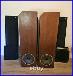 Acoustic Research AR-9 Speakers Legendary Vintage Towers Complete Pair