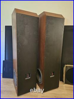 Acoustic Research AR-9 Speakers Legendary Vintage Towers Complete Pair