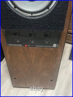 Acoustic Research AR-9 Speakers Legendary Vintage Towers Complete Pair