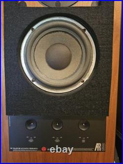 Acoustic Research AR-9 Speakers Legendary Vintage Towers Complete Pair