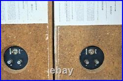 Acoustic Research (AR) AR-7 Loudspeaker, Pair, Rare Wood-Veneer, Exc Condition