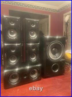 Acoustic Research AR HC6 5.1 Home Theater Speaker System 6 Piece