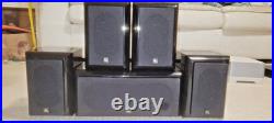 Acoustic Research AR HC6 5 Speaker Home Theater Set 4 Satellites + Center