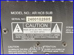 Acoustic Research AR HC6 Home Theater Speaker System Set of 6
