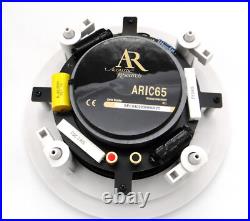 Acoustic Research AR IC Architectual Speakers In Wall / Ceiling 6.5 2 Way Pair