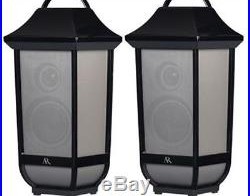 Acoustic Research AR Indoor/Outdoor Portable Wireless Bluetooth Speakers Pair