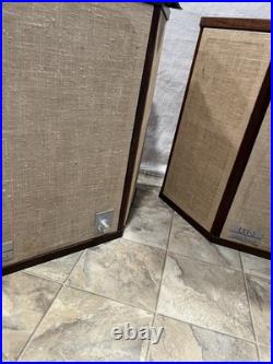Acoustic Research AR LST 2 Speakers (pair) All Original. Needs Re-foaming