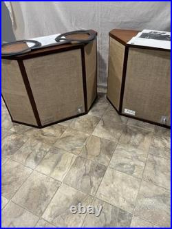 Acoustic Research AR LST 2 Speakers (pair) All Original. Needs Re-foaming