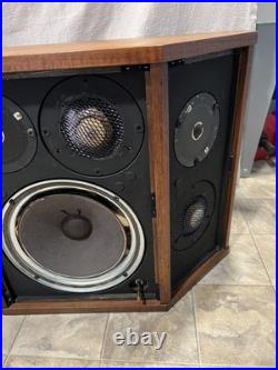 Acoustic Research AR LST 2 Speakers (pair) All Original. Needs Re-foaming