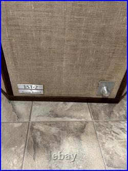 Acoustic Research AR LST 2 Speakers (pair) All Original. Needs Re-foaming