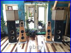 Acoustic Research AR LST Speakers Original Drivers & Fully Functioning