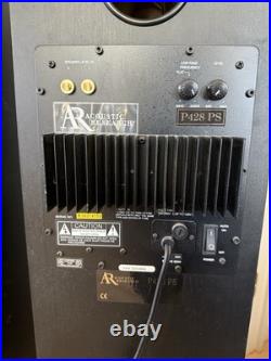Acoustic Research AR P428PS Speaker Pair Good Used Condition
