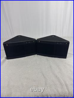 Acoustic Research AR Powered Speakers Pair Tested Working Vintage