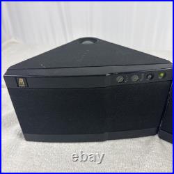 Acoustic Research AR Powered Speakers Pair Tested Working Vintage