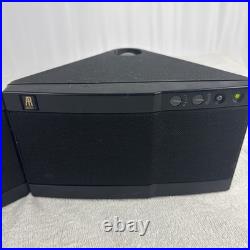 Acoustic Research AR Powered Speakers Pair Tested Working Vintage