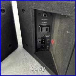 Acoustic Research AR Powered Speakers Pair Tested Working Vintage