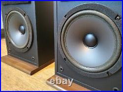 Acoustic Research AR TSW-210 Speakers Black Walnut MINT in ORIGINAL BOX