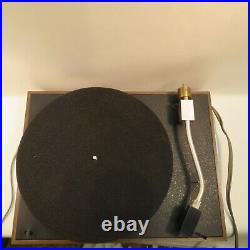 Acoustic Research AR XA Turntable, Dust Cover, WALNUT BASE, Shure cartridge N91E