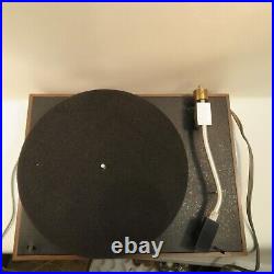 Acoustic Research AR XA Turntable, Dust Cover, WALNUT BASE, Shure cartridge N91E