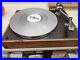 Acoustic Research AR XA Turntable No Dust Cover, WALNUT BASE, Shure cartridge