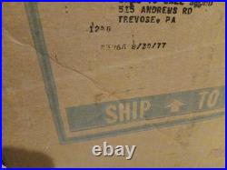 Acoustic Research AR-XB Turntable In VG Condition Wt Original Box, Instructions