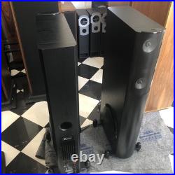 Acoustic Research AR-XP410P 3 Way Powered Speakers perfect working condition