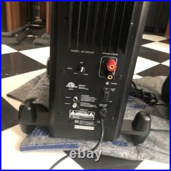 Acoustic Research AR-XP410P 3 Way Powered Speakers perfect working condition