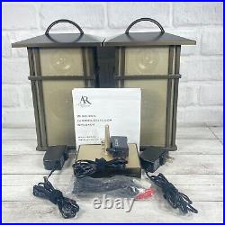 Acoustic Research AW825 (2) Wireless Outdoor Speaker and (1) Transmitter Tested