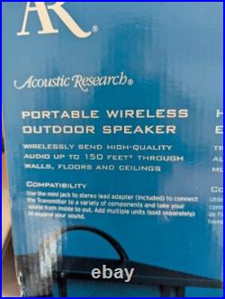 Acoustic Research AW825 Wireless Outdoor Portable Speaker /Transmitter Acoustic Research AW825 Wireless Outdoor Portable Speaker /Transmitter