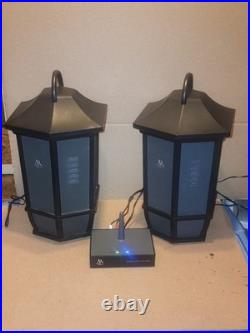 Acoustic Research AW826 & WS2PK63 Indoor/Outdoor Wireless Speakers withTransmitter