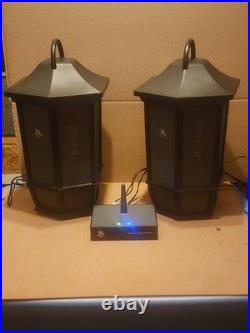 Acoustic Research AW826 & WS2PK63 Indoor/Outdoor Wireless Speakers withTransmitter