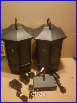 Acoustic Research AW826 & WS2PK63 Indoor/Outdoor Wireless Speakers withTransmitter