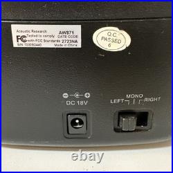 Acoustic Research AW871 900MHz Wireless Stereo Speakers Transmitter AC Adapters