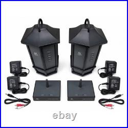 Acoustic Research AWS63 Indoor/Outdoor Wireless Speaker System 2 Speakers 2 TX