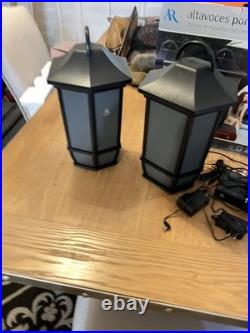 Acoustic Research AWS63 Mainstreet Indoor Outdoor Speakers With Transmitter