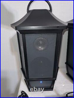 Acoustic Research AWS63 Mainstreet Indoor Outdoor Speakers With Transmitter