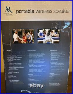 Acoustic Research AWSBT4 Wireless Indoor/Outdoor Portable Bluetooth Speaker