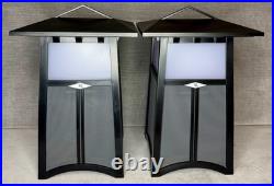 Acoustic Research AWSF100 Lantern Speakers Outdoor Bluetooth Rechargeable Pair