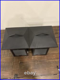 Acoustic Research AWSF100 Lantern Speakers Outdoor Bluetooth Rechargeable Pair